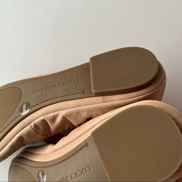 Lucky Brand  leather Emmie Ballet Flats size 8 - Picture 4 of 6